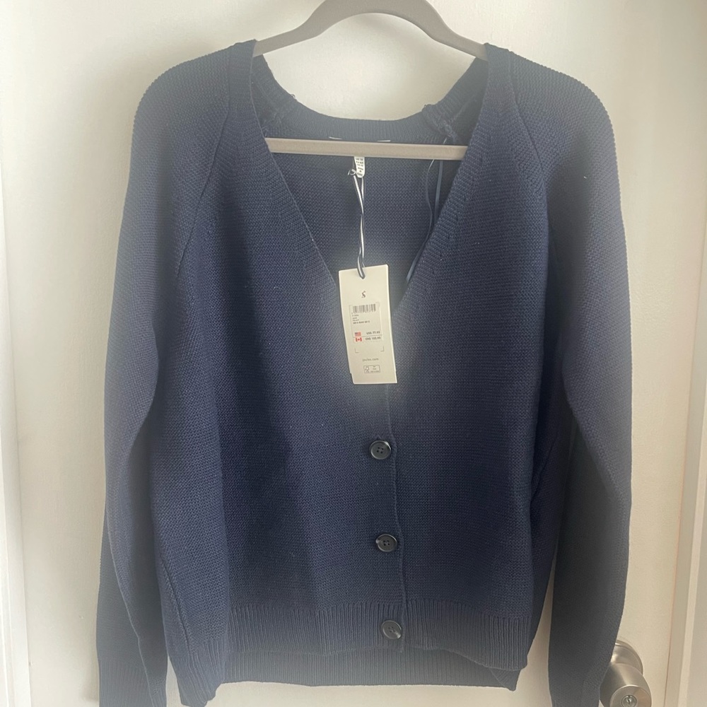 Joules BNWT Cardigan Navy Blue - Jane